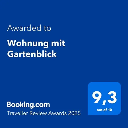 Mit Gartenblick Apartment *