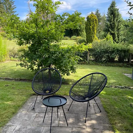 Mit Gartenblick